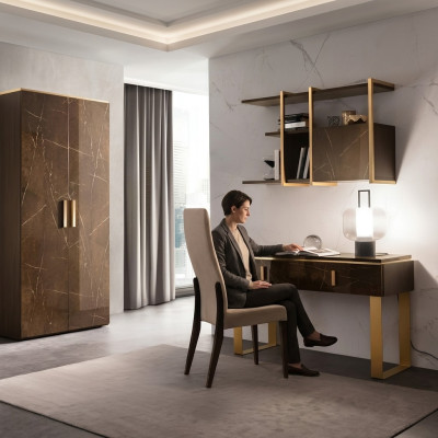 Klasyczny nowoczesny styl Krzesło Drewno Włókienniczy Siedzisko klubowe Fotel Podkładka Design Lounge