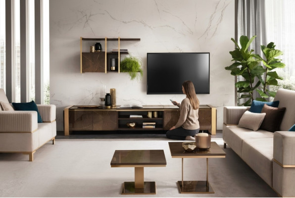 stolik kawowy Sofa Sofa Tabela Modern 2-częściowy. Zestaw stolików kawowych Stolik
