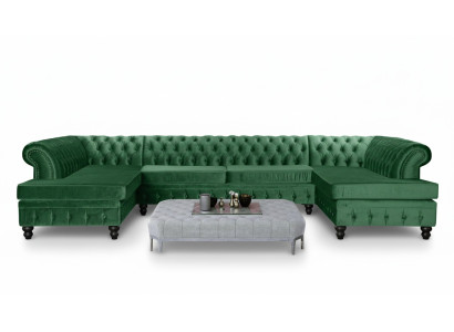 Nowoczesny design luksusowy stolik kawowy Włókienniczy Chesterfield Stolik do salonu Stoliki do kawy