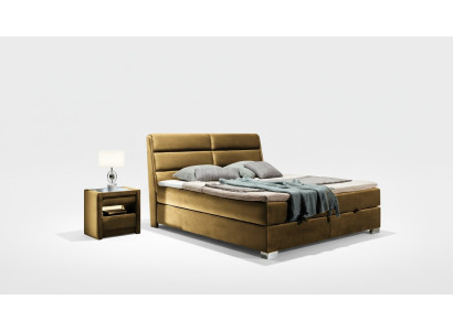 Sypialnia Luxury Box Spring Łóżko łóżka Double Meble Materiał 140 160 180 x 200cm