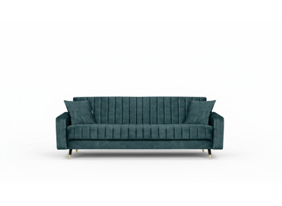 Trzyosobowa Materiał Salon Różowy Design Sofa Sofy Aksamit xxl duża Podkładka Kanapy