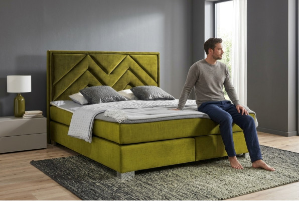 Łóżko Włókiennicze Sypialnia Design Meble Nowoczesne Luksusowe łóżko z ramą łóżka 160x200