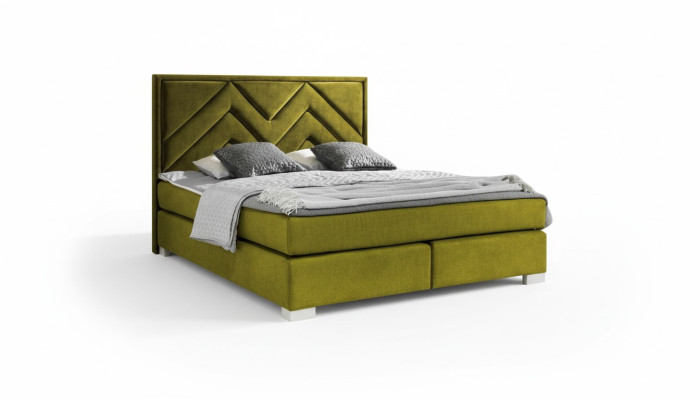 Łóżko Włókiennicze Sypialnia Design Meble Nowoczesne Luksusowe łóżko z ramą łóżka 160x200