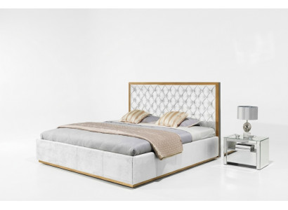Łóżko Włókiennicze Sypialnia Design Meble Modern Luxury rama łóżka 140x200
