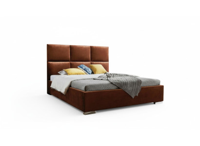 Nowoczesne łóżko Sypialnia Włókiennicze Łóżko Materiał Chesterfield 180x200 Podwójne łóżko