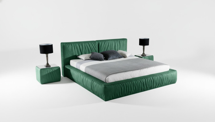 Design bed Sypialnia Zestawy Łóżko 2x Stolik nocny Classic Luxury Meble