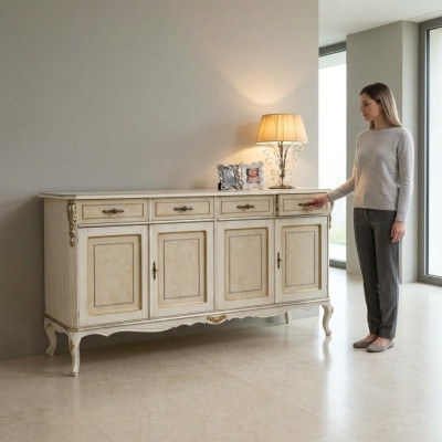 Design Meble Klasyczny barokowy kredens Komody Szafa w stylu rokoko