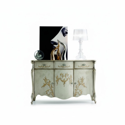 Design Meble Styl Barokowy Kredens Kredens Luksusowy Kredens Drewno Włochy
