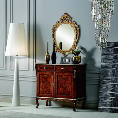 Designerskie Drewno Włoskie Meble Design Meble Style Baroque 2-częściowe Kredens