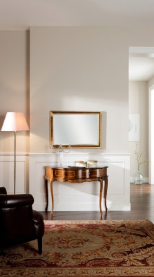 Design Luxury Meble Style Baroque Stół konsolowy konsola Tabela Drewno Kredens