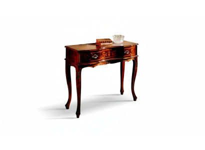 Drewno Włoskie Meble Stół konsolowy Konsole Brown Meble Style Baroque Design