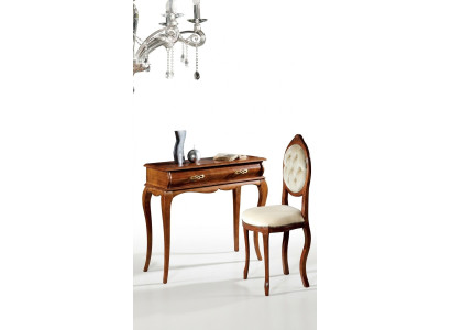 Design Meble Stół konsolowy Brązowe Meble Styl Barokowe Drewno Włoskie Meble Nowe