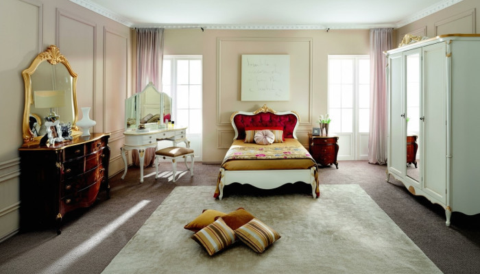 Design Luxury Łóżko 120*195 cm z Zagłówkiem Przyciski Style Baroque Italian Meble