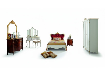 Italian Meble Design Luksusowe łóżko Podwójne łóżko Style Łóżko barokowe Classic