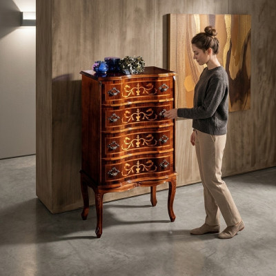 Designerski Włoski Drewno Meble Kredens Kredens Kredens Luksusowy Styl