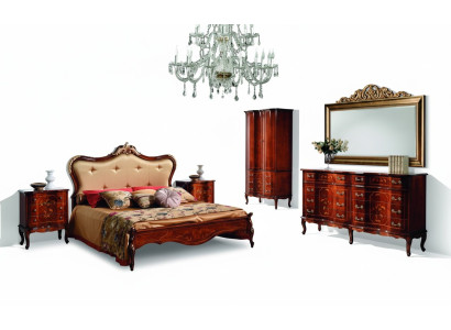 Klasyczne łóżko Chesterfield Meble Swarovski Stones Podwójna podkładka do łóżka