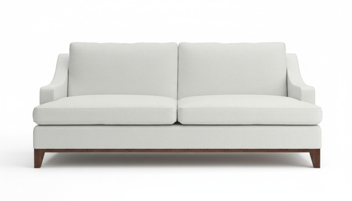 Beżowa Kanapa z Przyciskami Sofa w stylu amerykańskim Podkładka Siedziba Kanapy Sofy Luksusowe Nowe