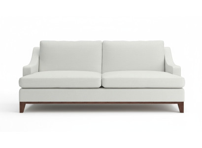 Beżowa Kanapa z Przyciskami Sofa w stylu amerykańskim Podkładka Siedziba Kanapy Sofy Luksusowe Nowe