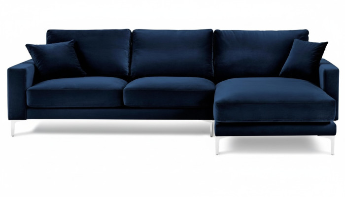 Sofa Loft Luksusowy Narożnik Nowoczesne Meble Zestaw narożnych sof Aksamit Kanapy Salonowe