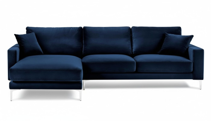 Sofa Loft Luksusowy Narożnik Nowoczesny Meble do Salonu Zestaw narożnych sof Aksamit Kanapy