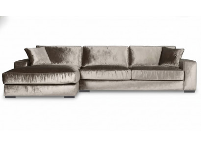 Brązowy Narożnikowa kanapa Materiał Projekt Salonu Kanapy Podkładka Sofa Sofy Włoskie