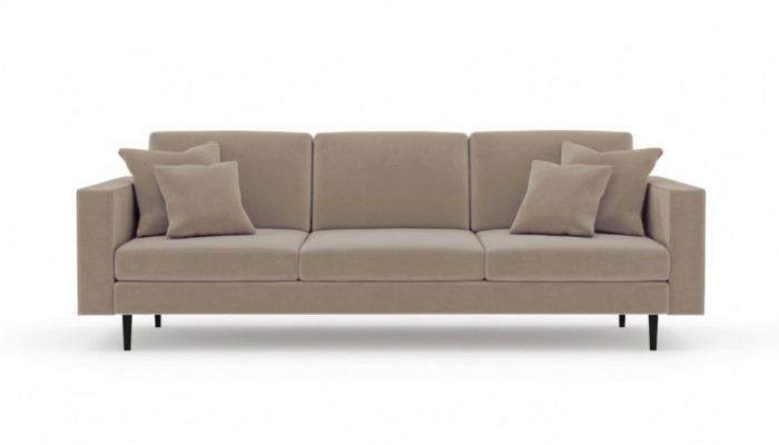 Włoskie meble stylowe Sofa Kanapa Tkanina Aksamit Sofy Kanapy Salon