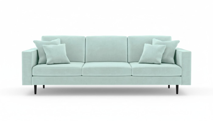 Zielony materiał włoskie meble Salon Design Kanapy Tapicerowane Kanapy xxl