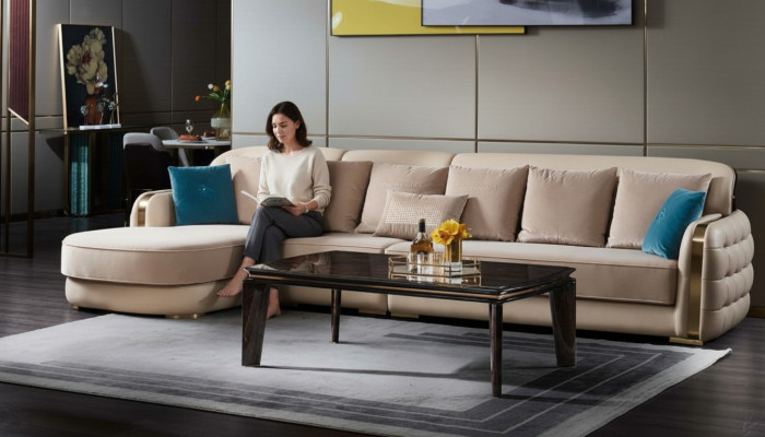 stolik kawowy Salon Drewno Nowoczesny Design Meble Luksus Tabela stoły