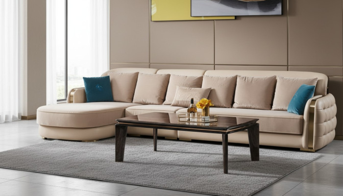 stolik kawowy Salon Drewno Nowoczesny Design Meble Luksus Tabela stoły