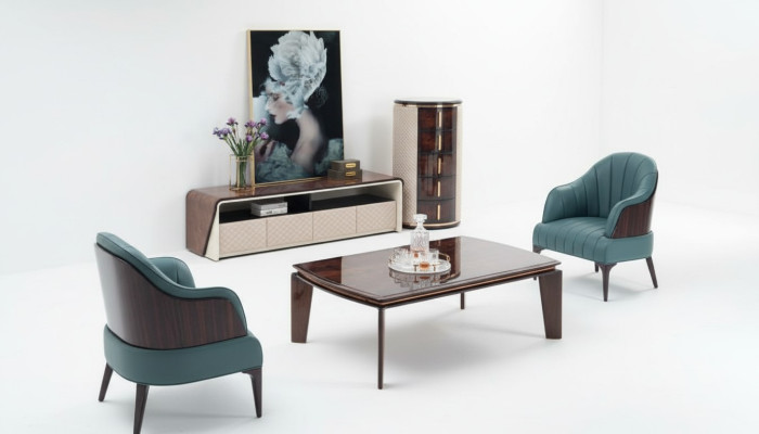 stolik kawowy Szafka stojąca Kredens luksusowe sofy Drewno Design Meble kanapy do salonu