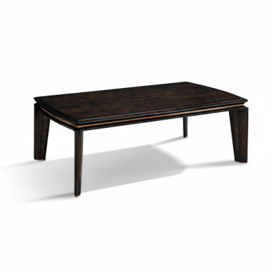stolik kawowy Ciemnobrązowy Drewno Luksusowy Salon Nowy Nowoczesny Design