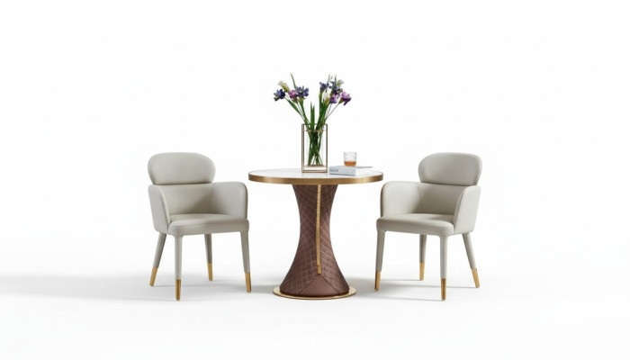 Fotel Skóra Biały Modern Meble Fotel Design Meble Luxury Stal nierdzewna