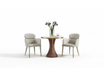 Fotel Skóra Biały Modern Meble Fotel Design Meble Luxury Stal nierdzewna