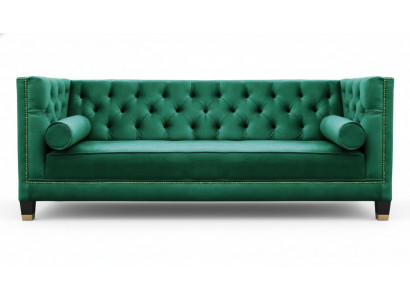 Zielony Chesterfield Sofà Do Salonu Nowa Kreatywna Tkanina Do Wyposażenia Nowe Kanapy
