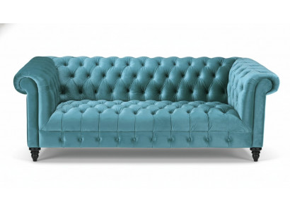 Turkusowy Chesterfield Nowoczesny projekt salonu Kanapy Sofa Kreatywne meble Materiał