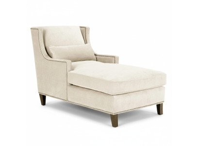 Leżaki Meble Ottoman Living Room Design Sofa Beżowy materiałowy leżak