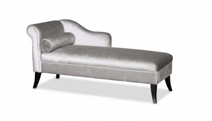 Szezlong Kreatywne Meble Salon Nowoczesny Design Sofa Materiał Srebro