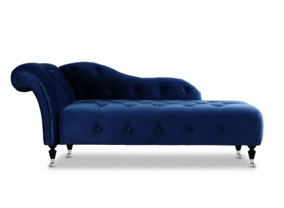 Eleganckie leżanki Chesterfield z guzikami aksamitne chaise longue.