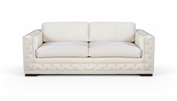 Biały Chesterfield Modern Design Kanapy Włókienniczy Sofa Nowe Meble Creative 3 miejsce do siedzenia