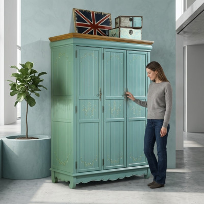 Sukienki Szafa Design Szafy Solidny Drewno Country House Meble Szafki Nowe