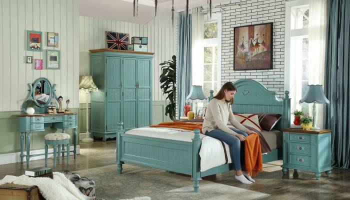 Hotel Podkładka Łóżko podwójne American Bix XXL Drewno Włókiennicze Łóżko Elegancki design