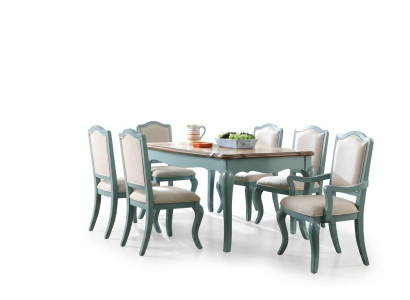 Stół obiadowy Klasyczny designerski stół Drewno Tabela jadalnia salon drewniany stół