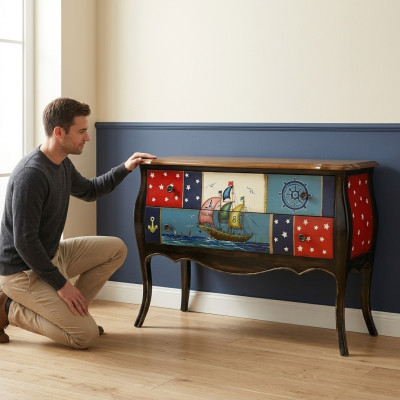 Antyk Style Komody Design Szafa Szafa Kredens Półki Kredens Szafki Drewno