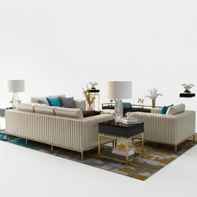 Zestaw sofowy 3+2+1 miejsce do siedzenia Zestaw Couches Design Sofa Podkładka Modern Couch