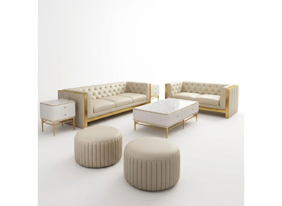 Zestaw sofowy 3 2 miejsce do siedzenia Zestaw Design Sofa Podkładka Kanapy Kanapa Modern