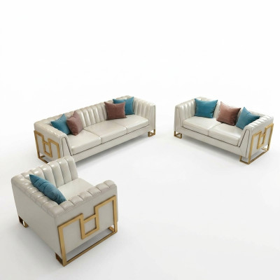 Zestaw sofowy 3+2+1 miejsce do siedzenia Żywy krajobraz Sofa Couch Podkładka Ustawić Sofy