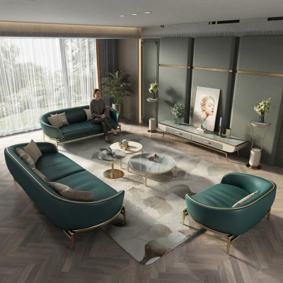 Zestaw sofowy 321 miejsce do siedzenia Zestaw Design Podkładka Sofa Kanapy Kanapa Modern