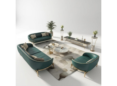 Zestaw sofowy 321 miejsce do siedzenia Zestaw Design Podkładka Sofa Kanapy Kanapa Modern