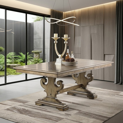 Stół obiadowy Design stoły stoły Drewno jadalnia stół do salonu Drewno Meble 100x200