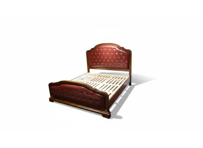 Łóżko Podkładka Design Luksusowe podwójne łóżko hotelowe Małżeństwo Sleep Pokój Skóra 180x200cm